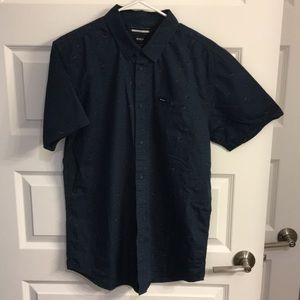 Men’s RVCA SS patterned polo shirt
